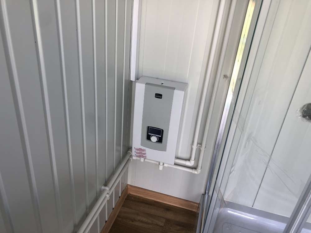 Conteneur sanitaire -WC + douche + réservoir – Image 11