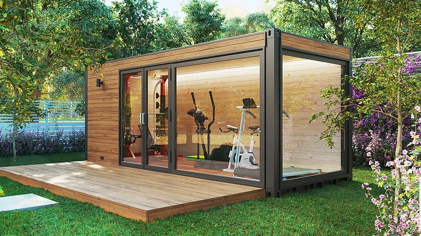 Conteneur Maison PopUpHut 13.2m²