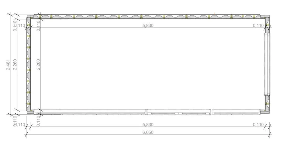 Conteneur Maison Studio V4 / 13,2M2 – Image 6