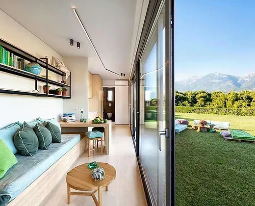 Studio conteneur 40' aménagé habitable – Image 6