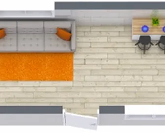 Studio conteneur 40' aménagé habitable – Image 12