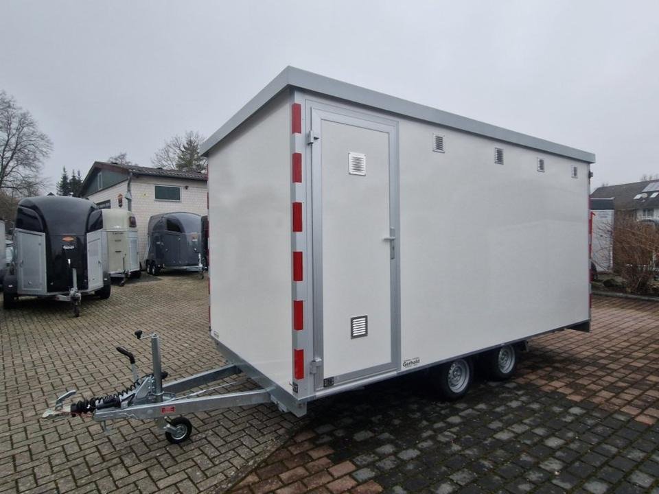 Conteneur comme habitat, remorque toilettes remorque WC remorque toilettes – Image 2