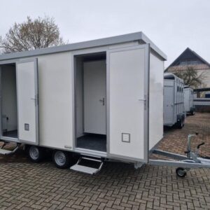 Conteneur comme habitat, remorque toilettes remorque WC remorque toilettes