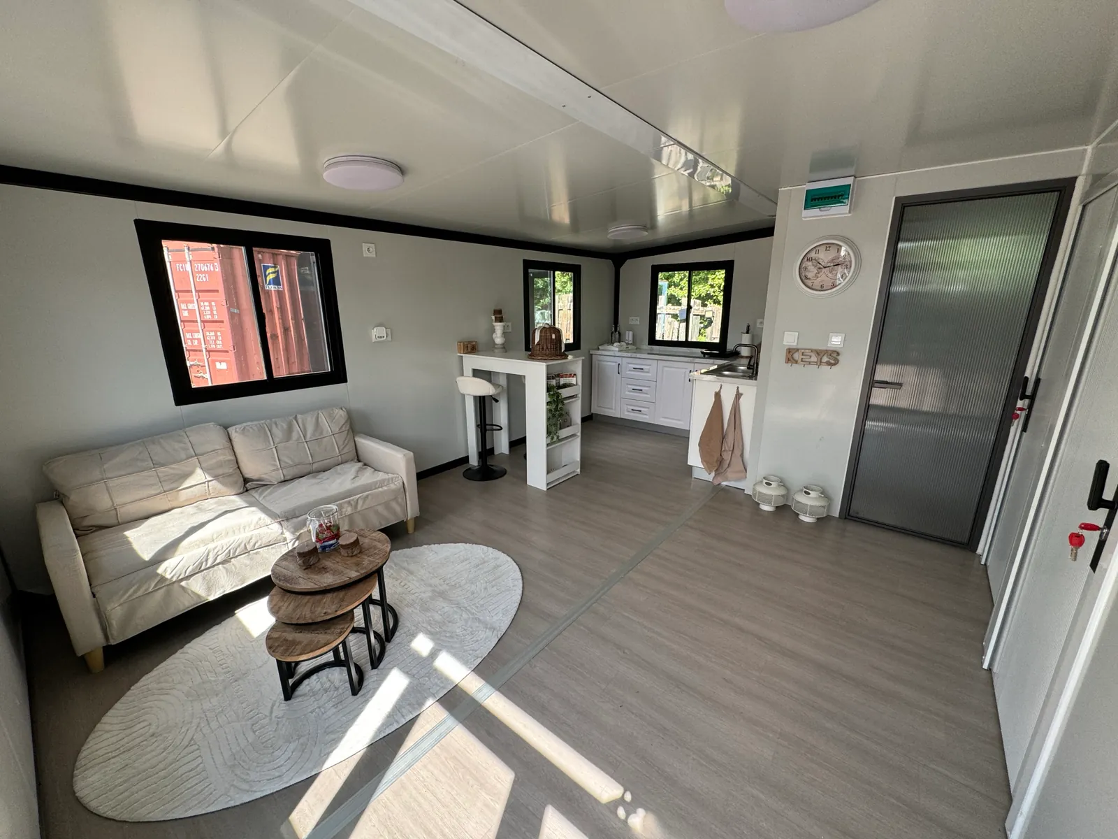 Conteneur Tiny house 36,5 m² 2 chambres, salle de bain et cuisine – Image 26