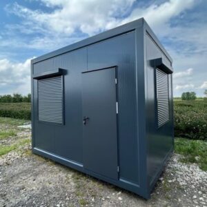 Conteneurs Bureaux modernes, espaces sociaux et sanitaires 3,6 m x 2,5 m