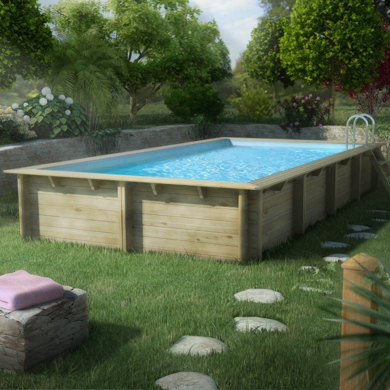 Piscine Bois Rectangulaire 6 m x 3 m – Image 8